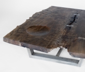 JRF102 FERN MAPLE SLAB LOW TABLE