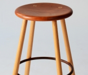BS108 BRADFORD WOODWORKING COUNTER HEIGHT PURE & SIMPLE STOOL