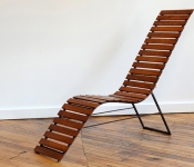 JC102 JOHN CORCORAN CHERRY SLAT CHAISE