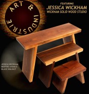 The Artful Mind: Wickham Solid Wood Studio’s Nesting Stools